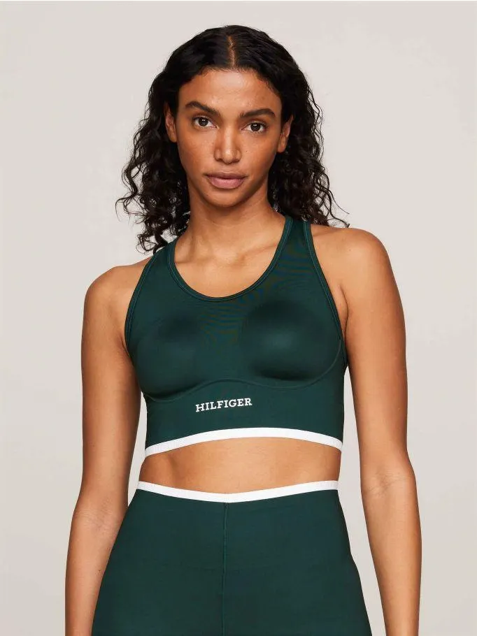 Sport Hilfiger Monotype Medium Support Bra