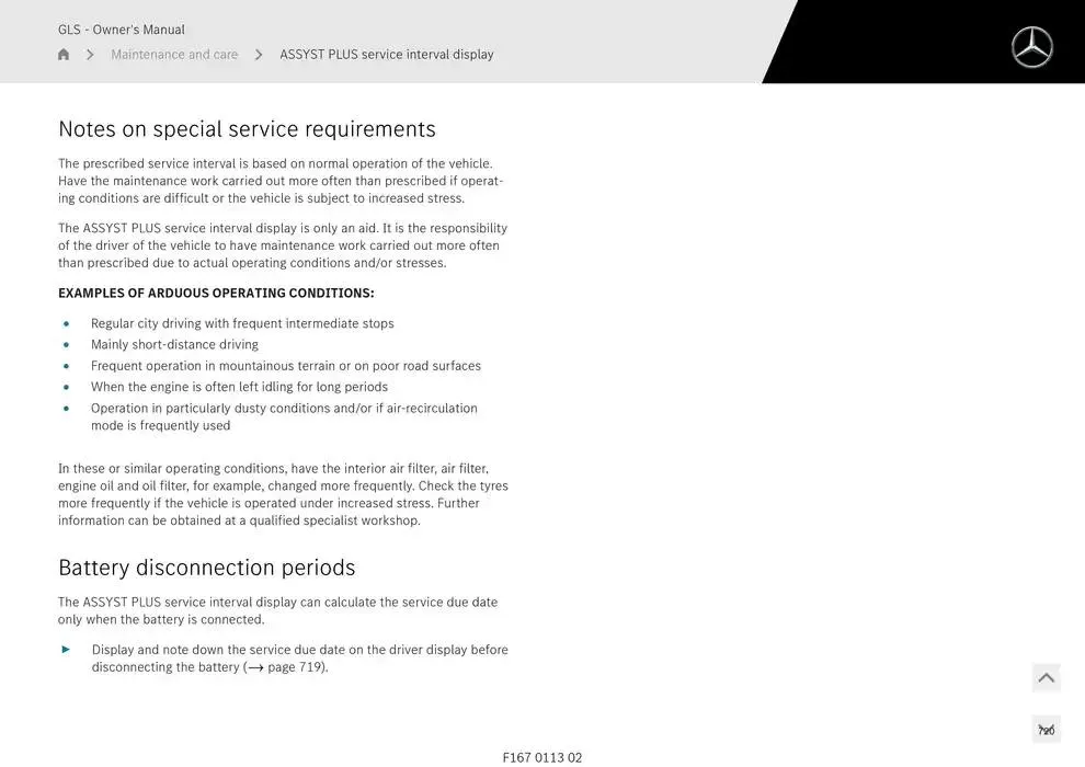 GLS SUV from 14 January to 30 April 2025 - Offers page 720