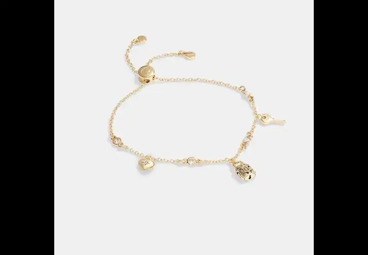 Mini Iconic Charm Slider Bracelet