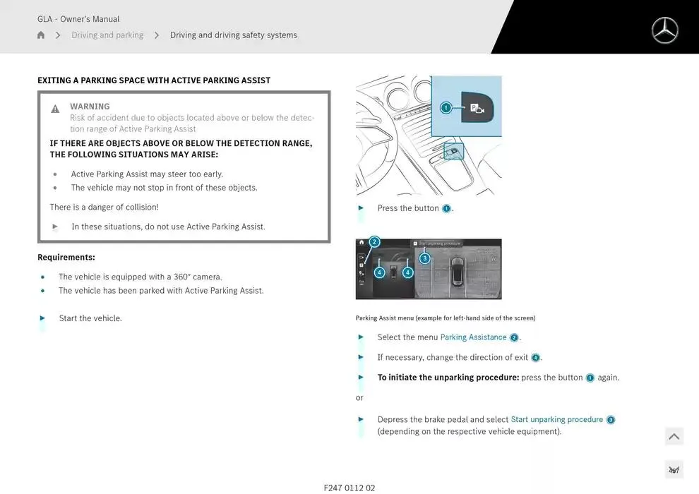 GLA SUV from 14 January to 30 April 2025 - Offers page 457