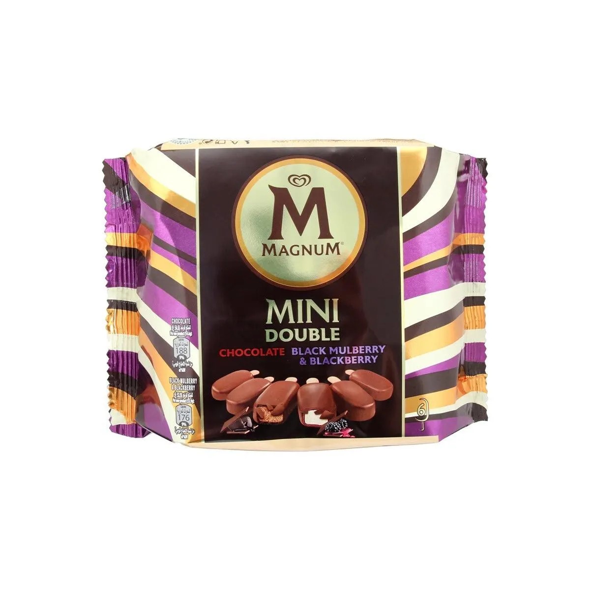 MAGNUM MINI D.CHCLTE-MLBRY 4s 360ml