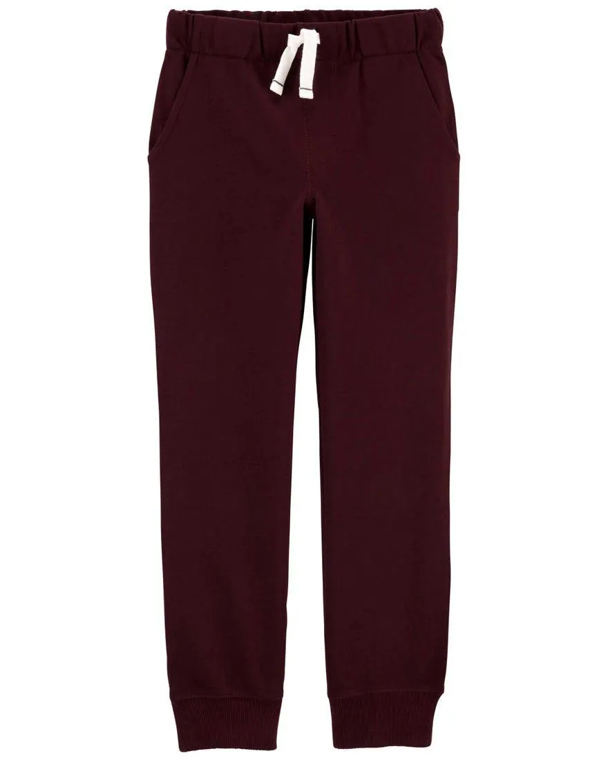 Pull-On French Terry Joggers
