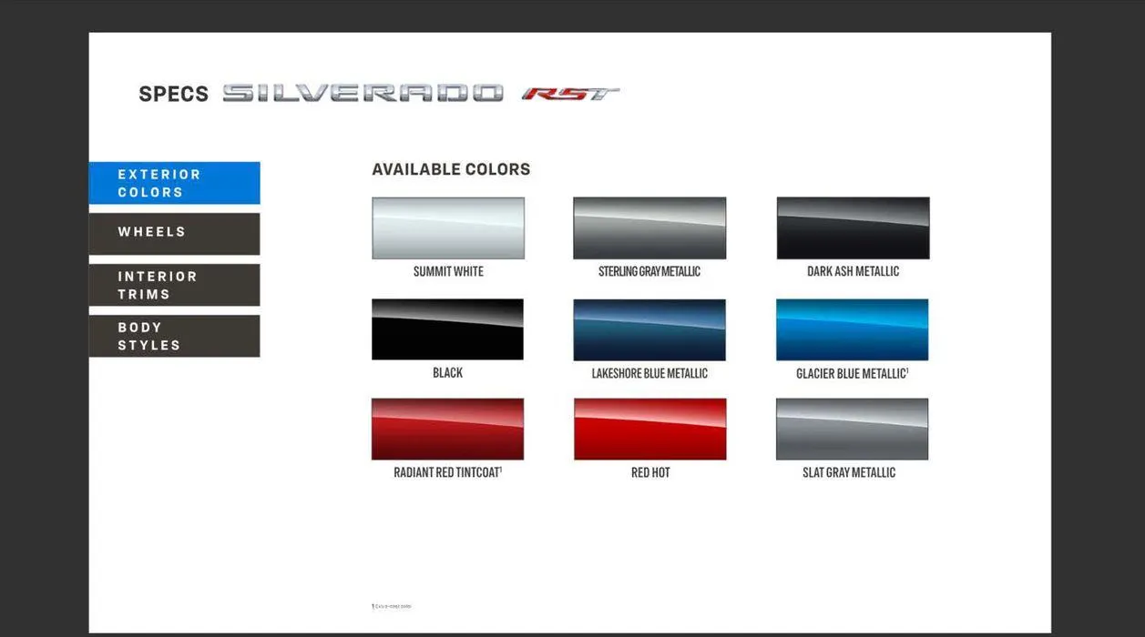 Silverado 2024 from 2 September to 31 December 2024 - Offers page 8