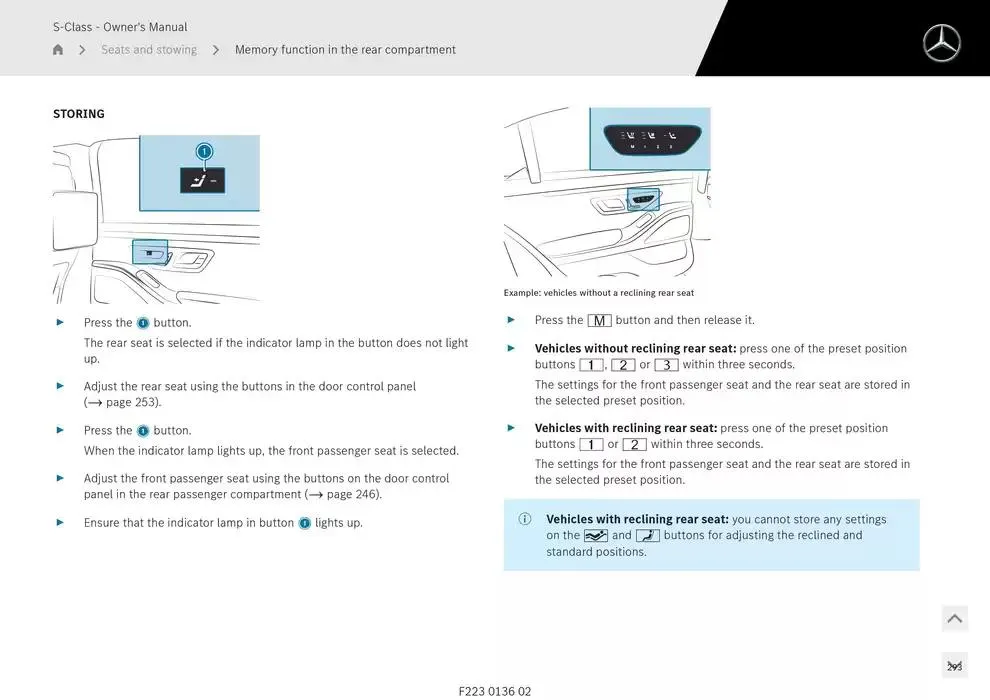 S-Class Saloon Long from 14 January to 30 April 2025 - Offers page 243