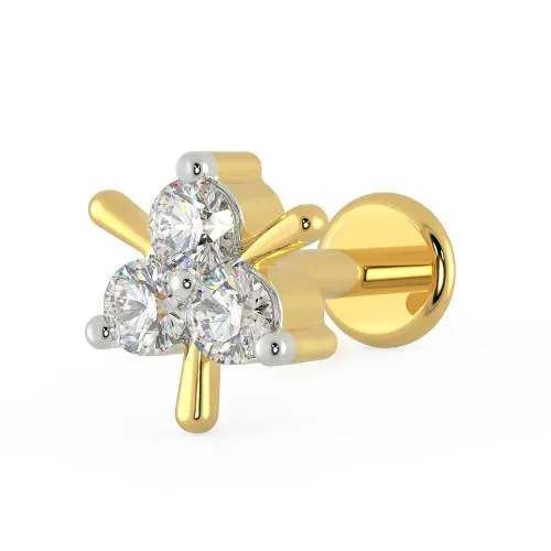 Mine Diamond Gold Nosepin NPGEN10318