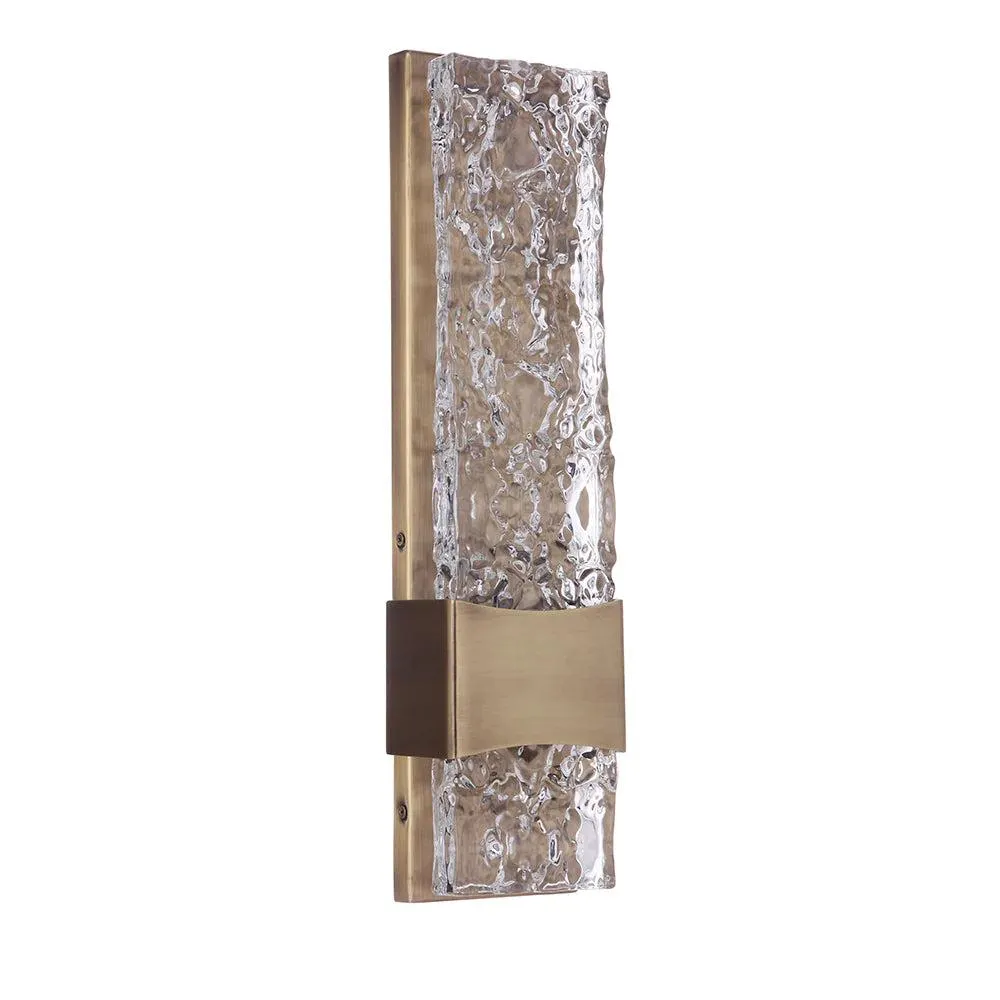 Galicia LED Wall Sconce - Aged Brass