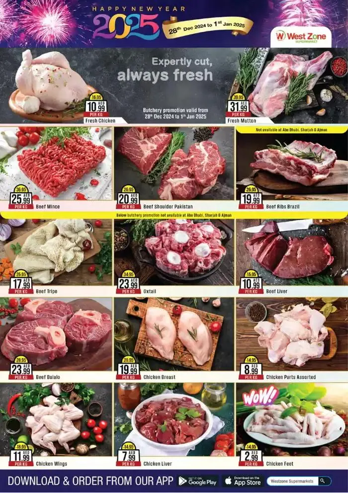 West Zone Supermarket catalogue from 29 December to 12 January 2025 - Offers page 22