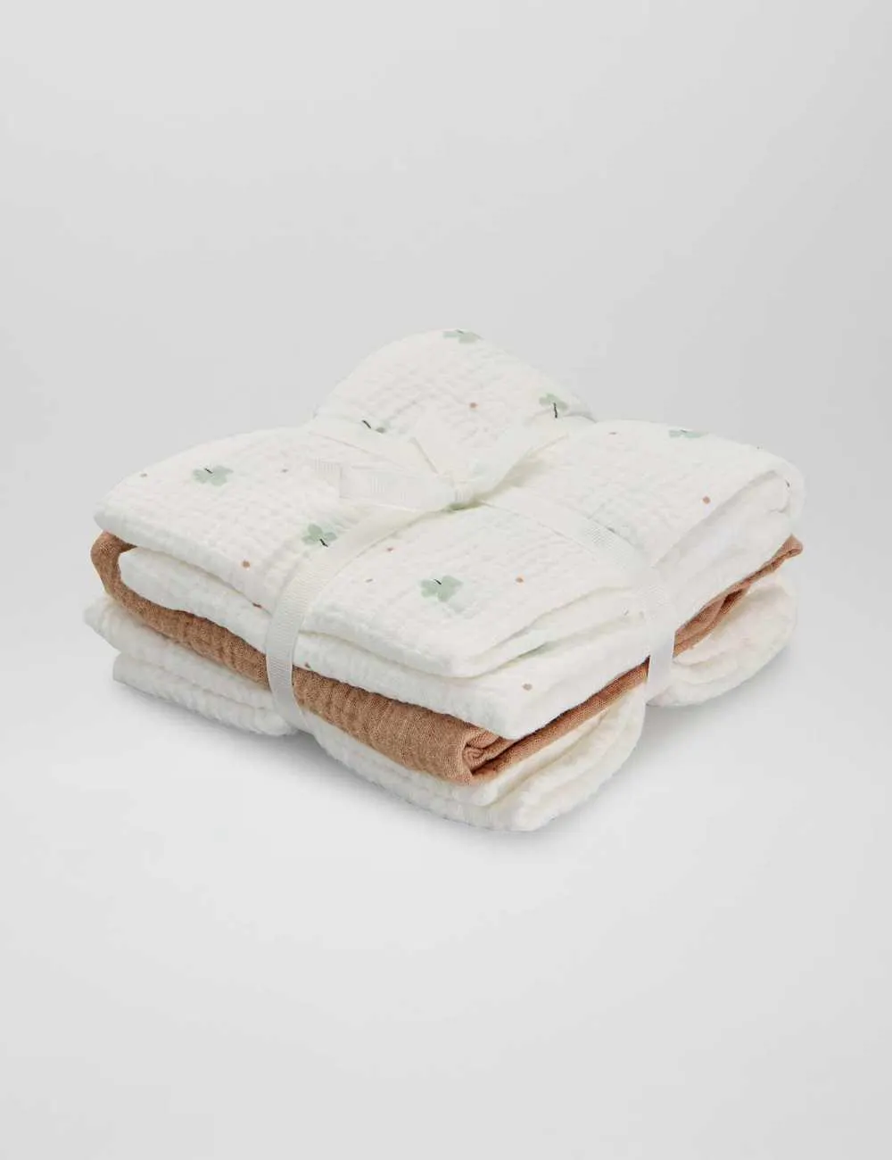 Pack of 3 cotton gauze squares