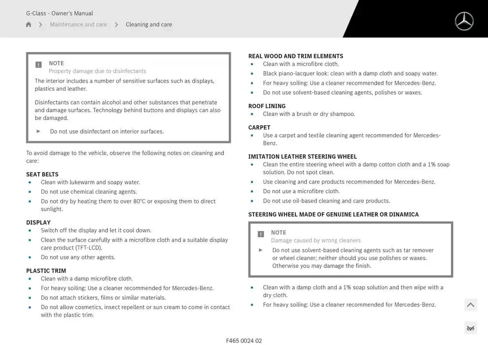 G-Class SUV from 14 January to 30 April 2025 - Offers page 629