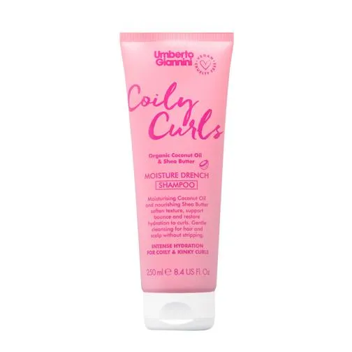 Umberto Giannini Coily Curls Moisture Drench Shampoo 250ml