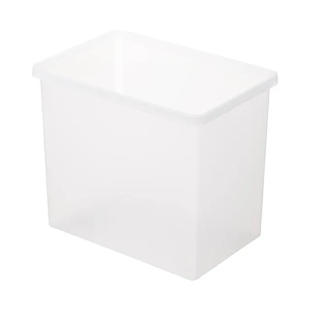 Polypropylene Deep Storage Box, W 37 x D 25 x H 31.5 cm