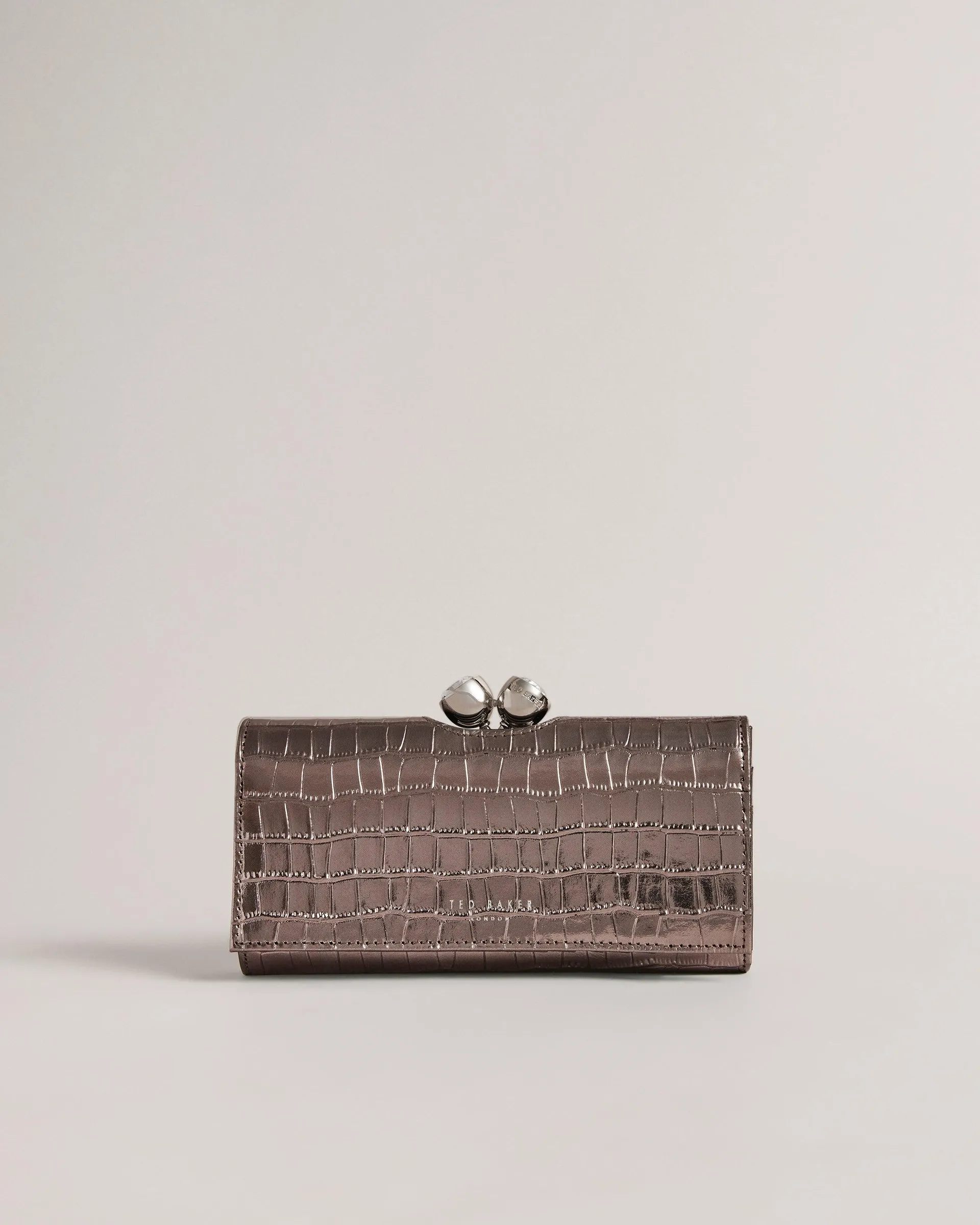 Rosyela Large Bobble Purse Gunmetal