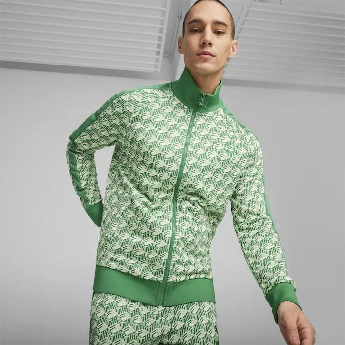 Chamarra con estampado integral para hombre T7