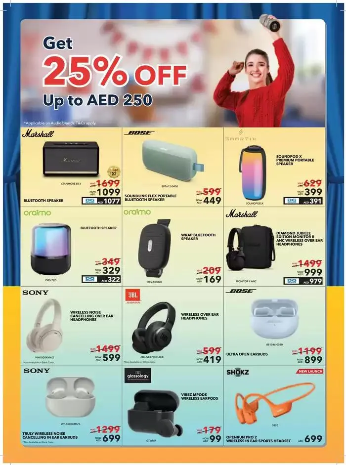 Sharaf DG promotion from 29 December to 12 January 2025 - Offers page 37