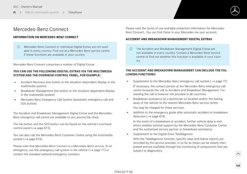 GLC SUV from 14 January to 30 April 2025 - Offers page 678