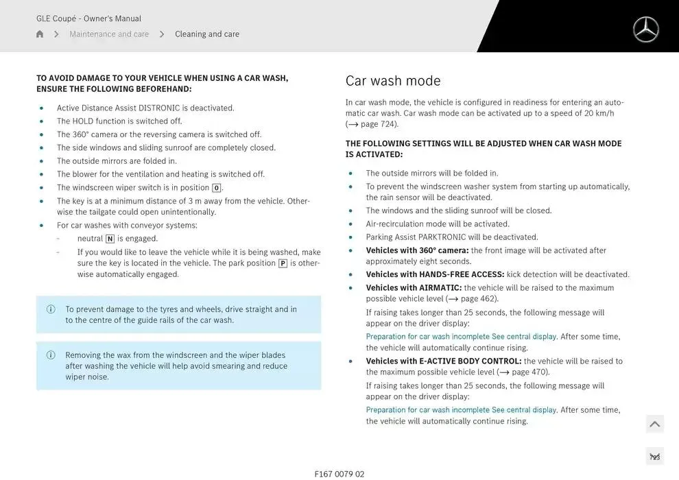 GLE Coupé from 14 January to 30 April 2025 - Offers page 723