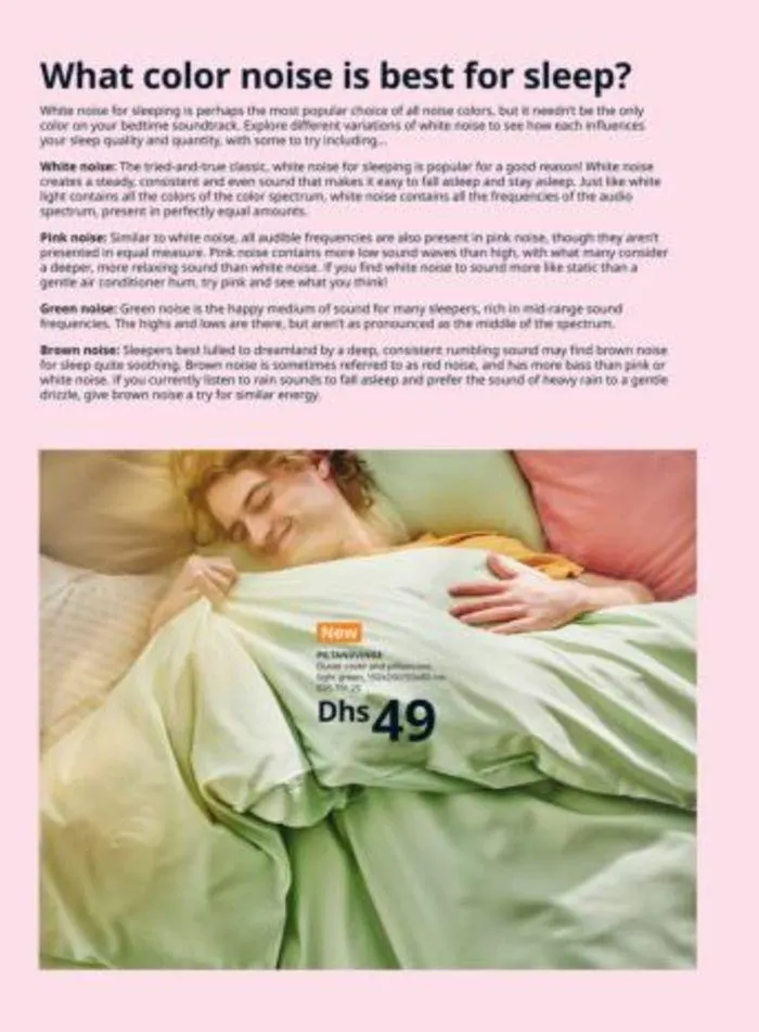 Wake Up! |It's Time To Sleep! from 4 September to 31 July 2025 - Offers page 112