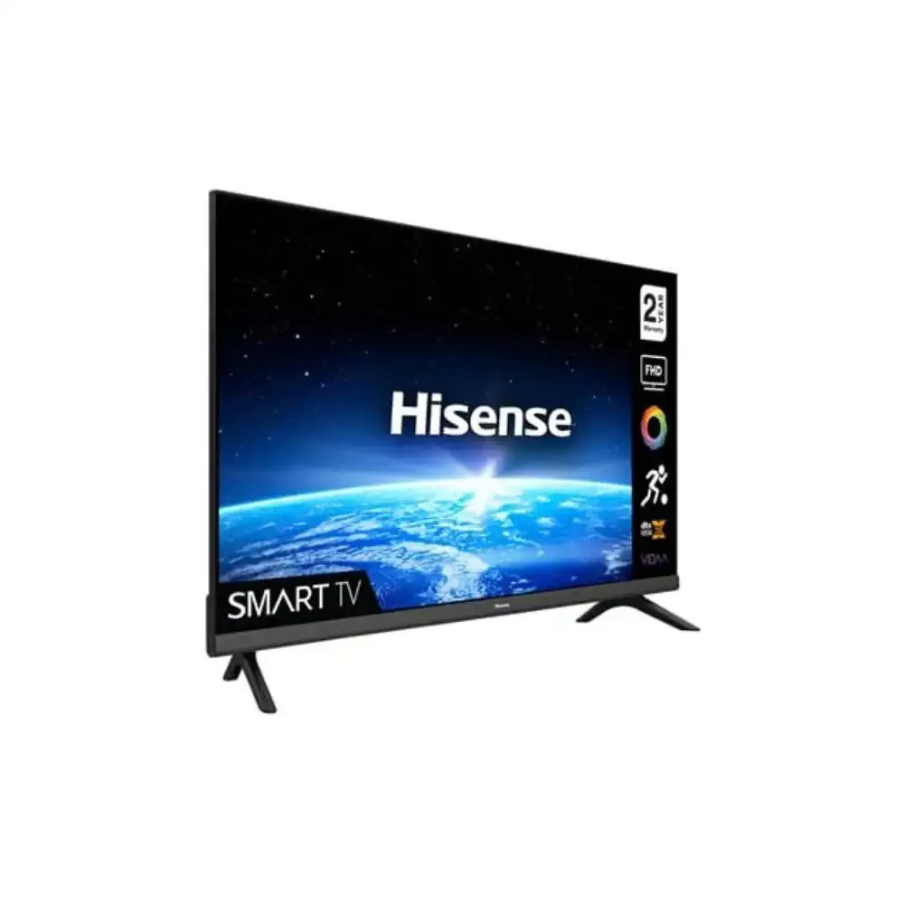 Hisense 43 INCH 4K UHD Smart Television 43inch Black - 43A61G