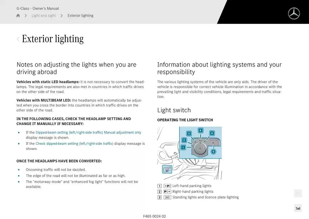 G-Class SUV from 14 January to 30 April 2025 - Offers page 238