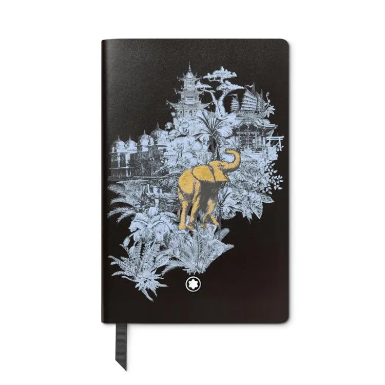 Pocket notebook #148, Meisterstück Around the World in 80 Days, brown lined