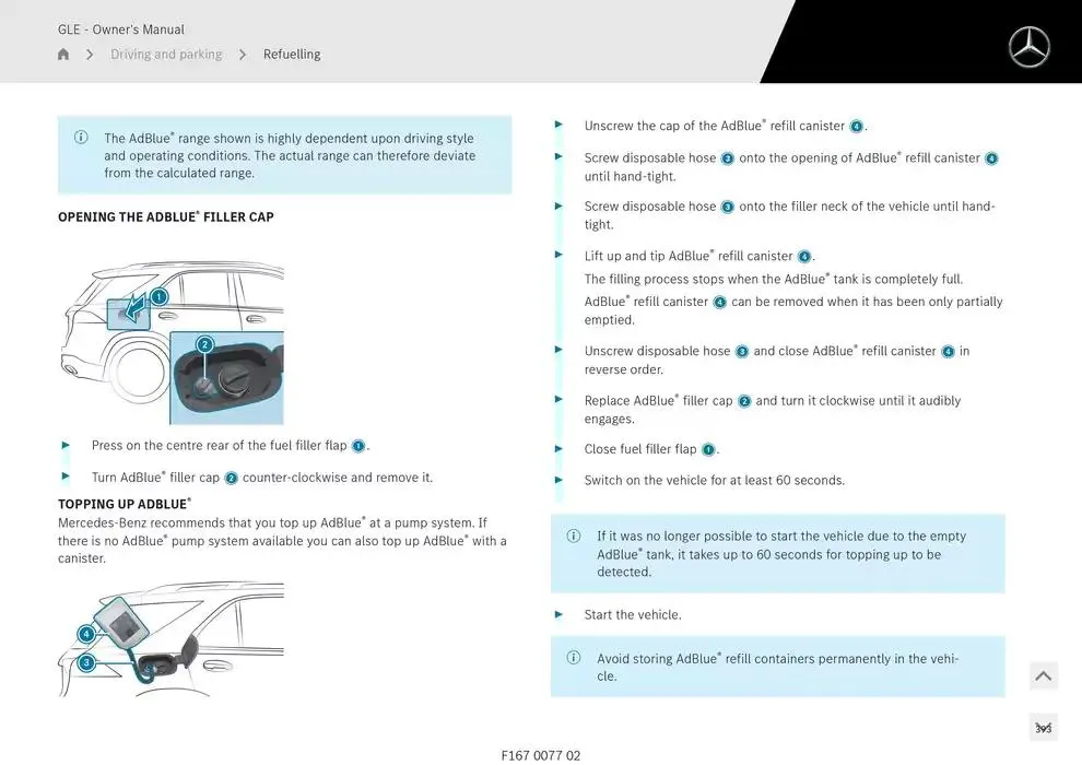 GLE SUV from 14 January to 30 April 2025 - Offers page 393