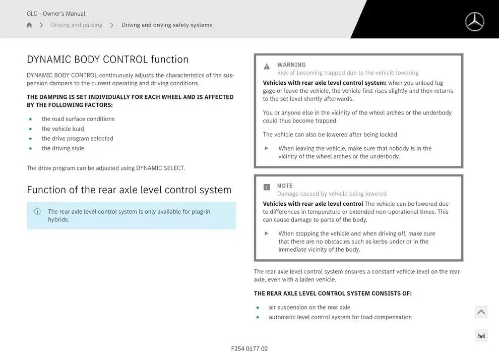 GLC SUV from 14 January to 30 April 2025 - Offers page 468