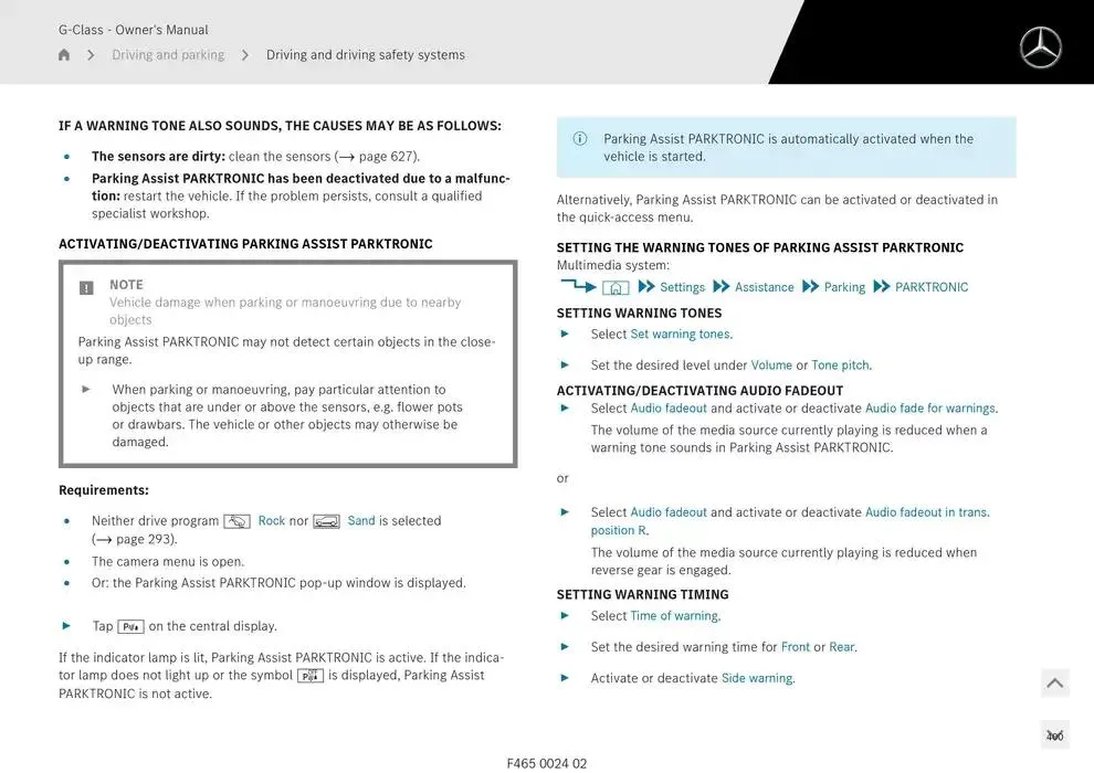 G-Class SUV from 14 January to 30 April 2025 - Offers page 400