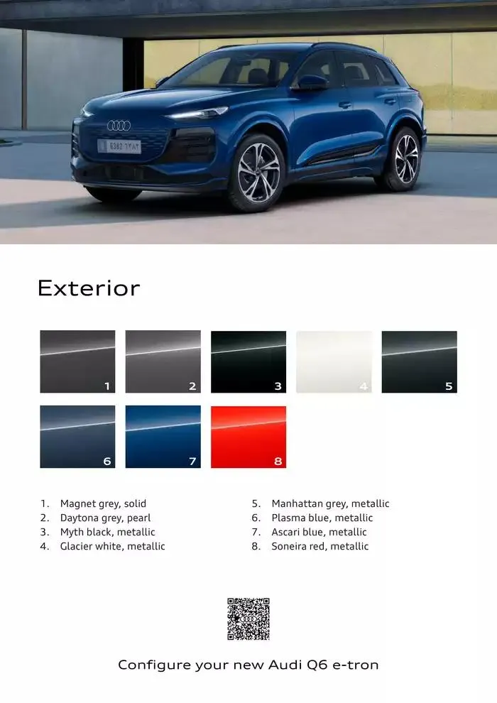Audi Q6 e-tron from 7 January to 31 July 2025 - Offers page 7