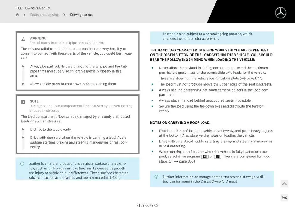 GLE SUV from 14 January to 30 April 2025 - Offers page 260