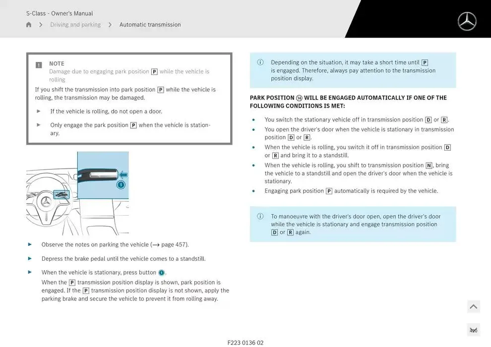 S-Class Saloon Long from 14 January to 30 April 2025 - Offers page 307