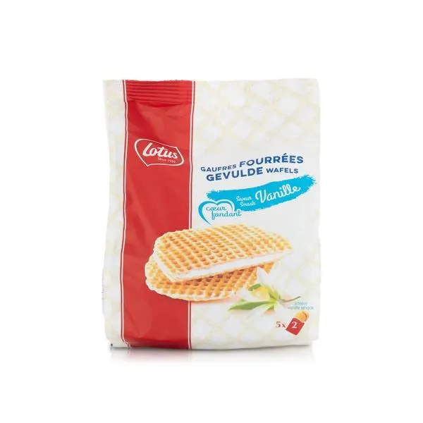 Lotus vanilla heart waffles 310g