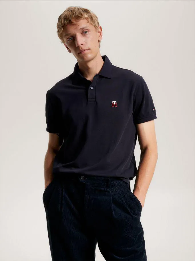 TH Monogram Regular Fit Polo