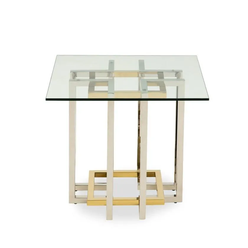Ella Side Table - Silver