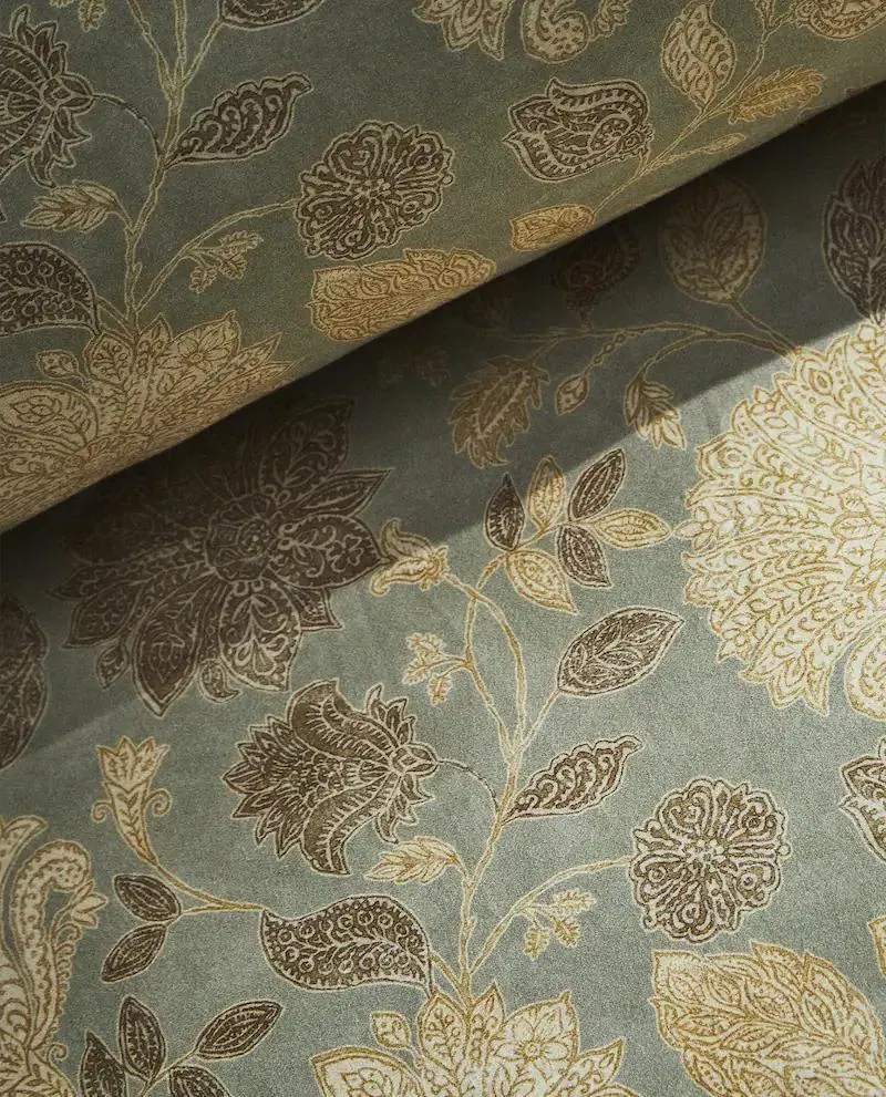 (300 thread count) SATEEN FLORAL DUVET COVER