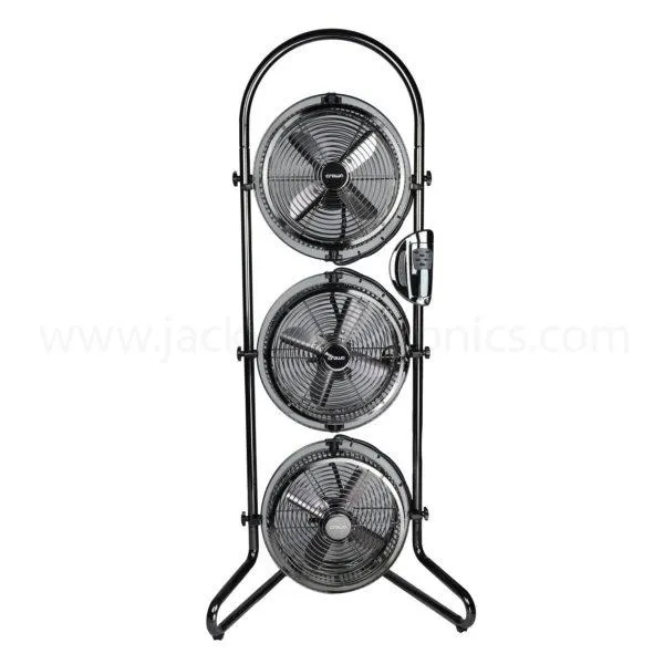 Crownline 9″ Triple Fan with remote (TF-218)