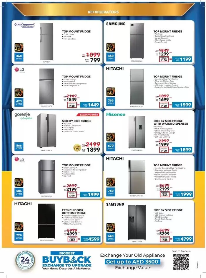 Sharaf DG promotion from 29 December to 12 January 2025 - Offers page 38
