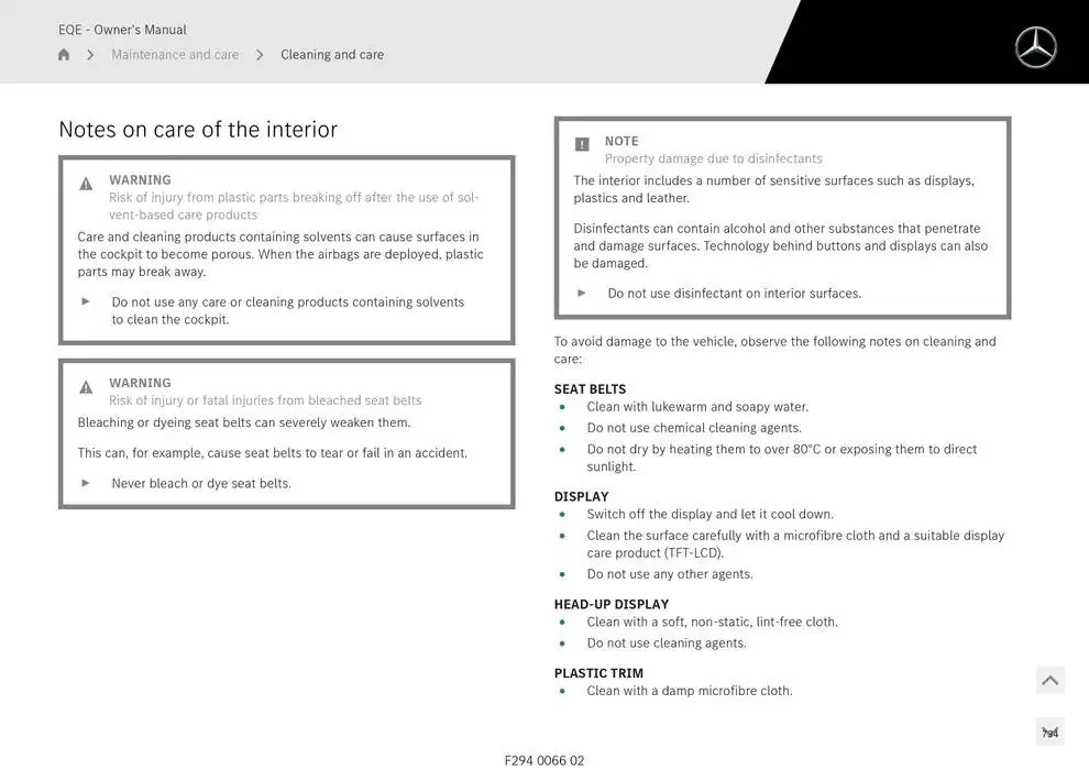 EQE SUV from 14 January to 30 April 2025 - Offers page 734