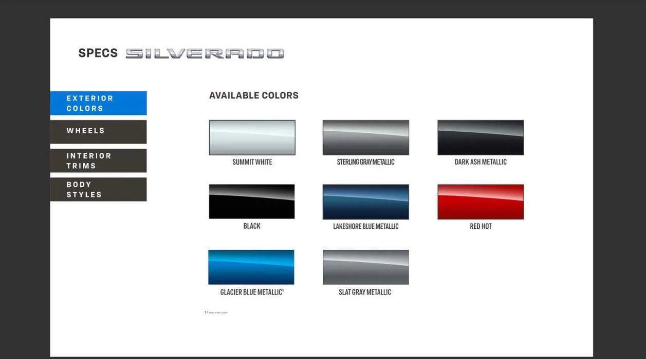 Silverado 2024 from 2 September to 31 December 2024 - Offers page 4