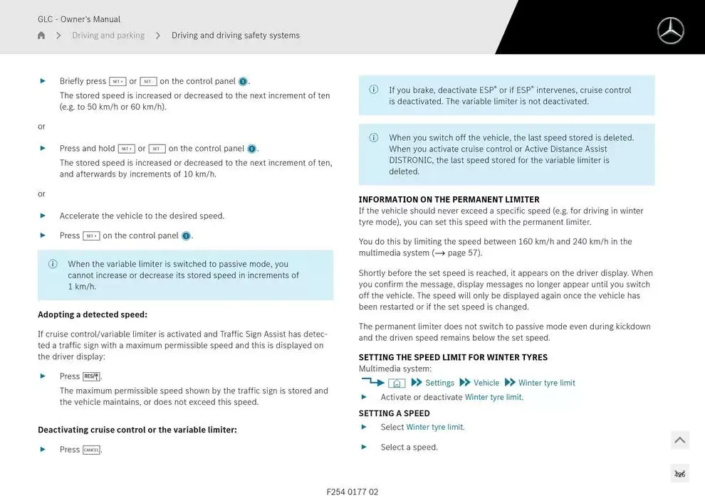 GLC SUV from 14 January to 30 April 2025 - Offers page 426