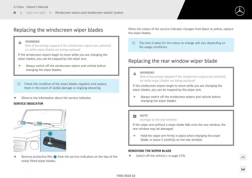 G-Class SUV from 14 January to 30 April 2025 - Offers page 249