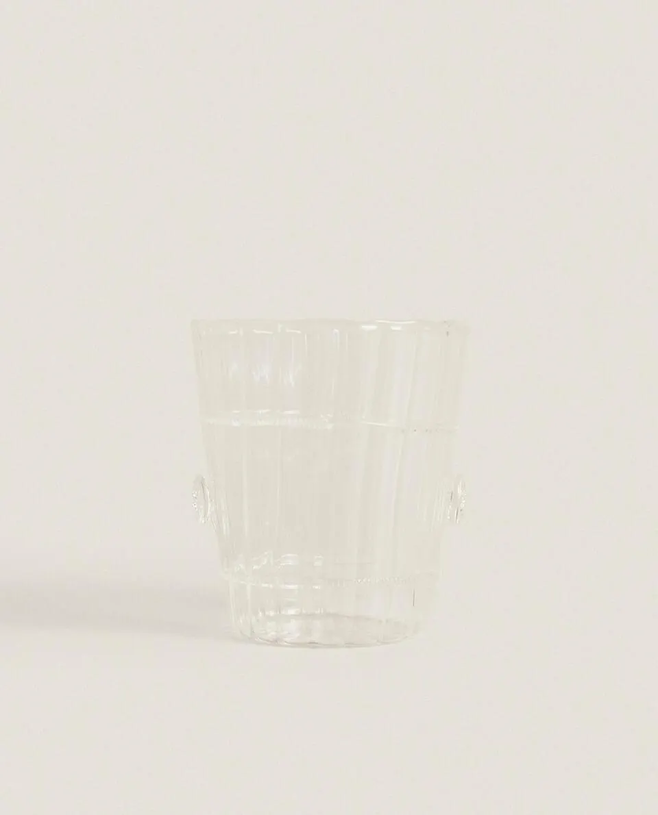 BOROSILICATE TUMBLER WITH LINES