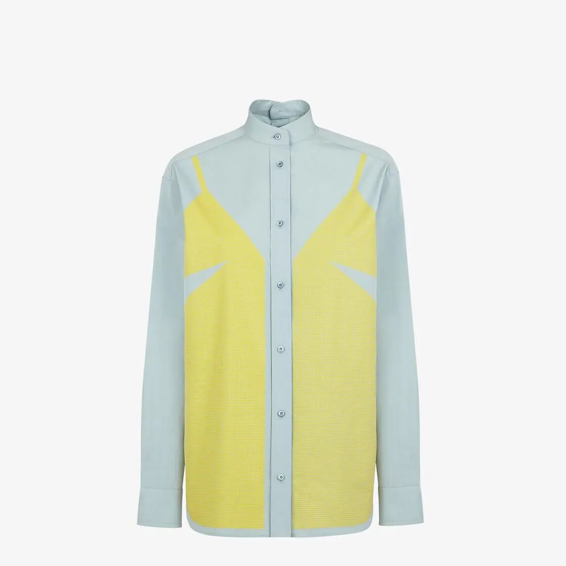 Light blue poplin shirt