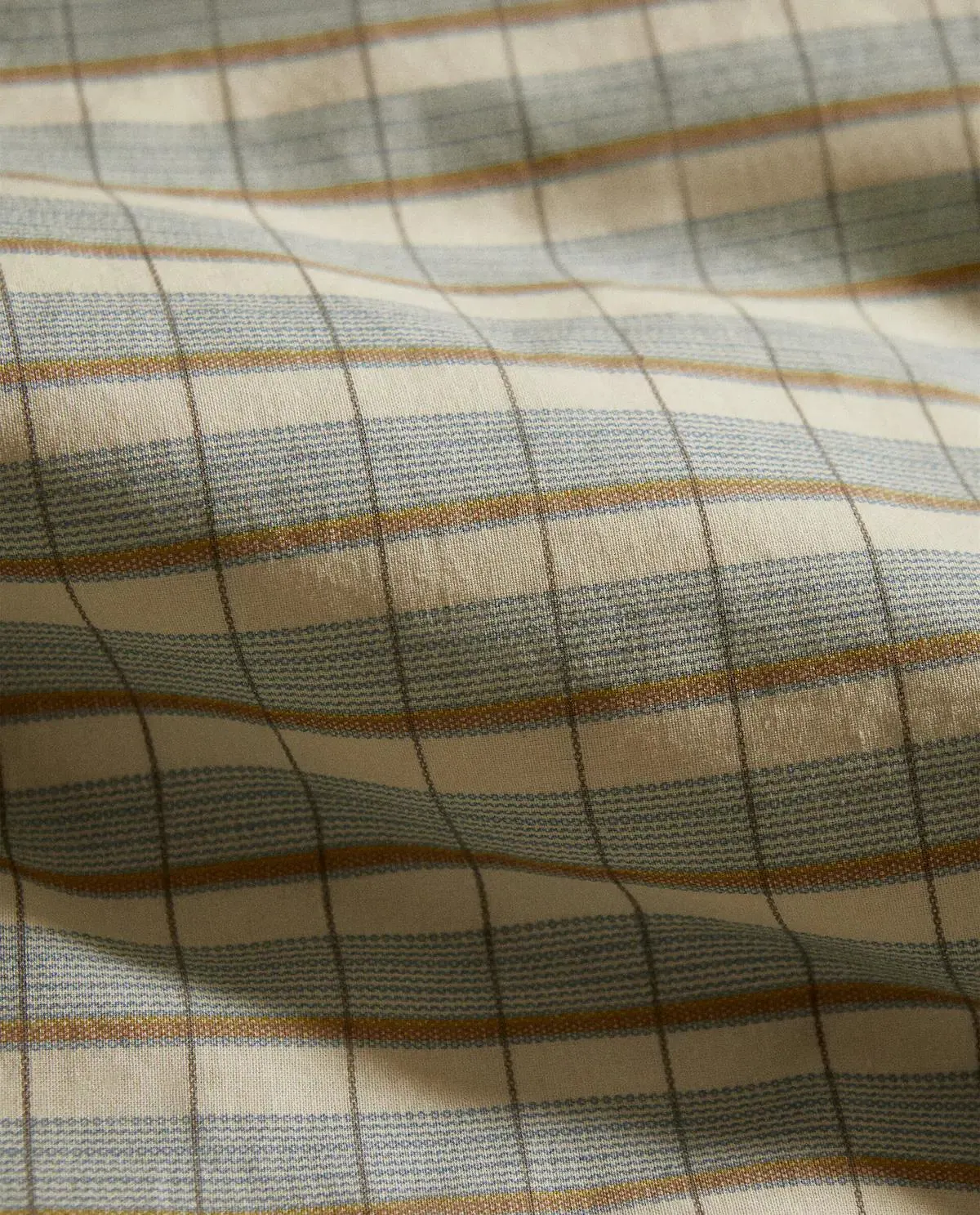 STRIPED COTTON DUVET COVER