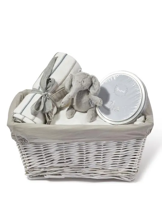 Baby Gift Hamper – 3 Piece with Elephant Soft Toy