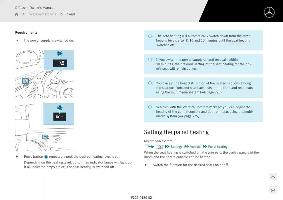 S-Class Saloon Long from 14 January to 30 April 2025 - Offers page 229