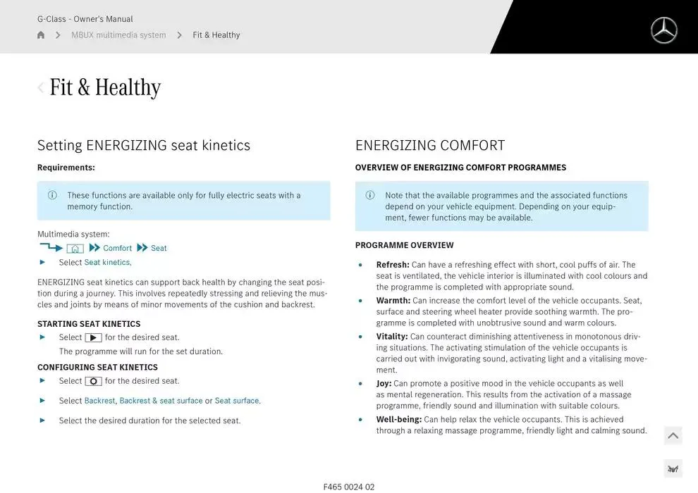 G-Class SUV from 14 January to 30 April 2025 - Offers page 487