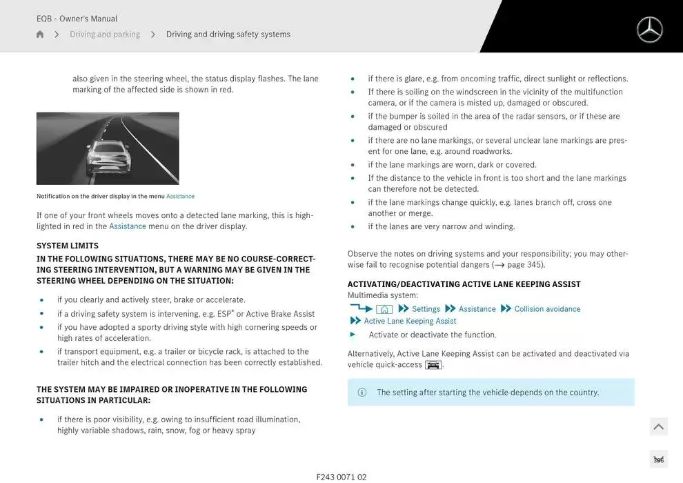 EQB SUV from 14 January to 30 April 2025 - Offers page 386