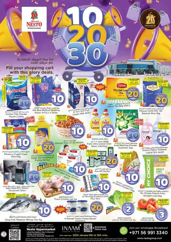 Nesto CRAZY FIGURES from 8 January to 13 January 2025 - Offers page 1