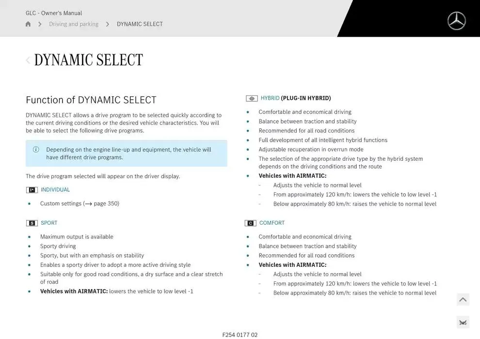 GLC SUV from 14 January to 30 April 2025 - Offers page 345