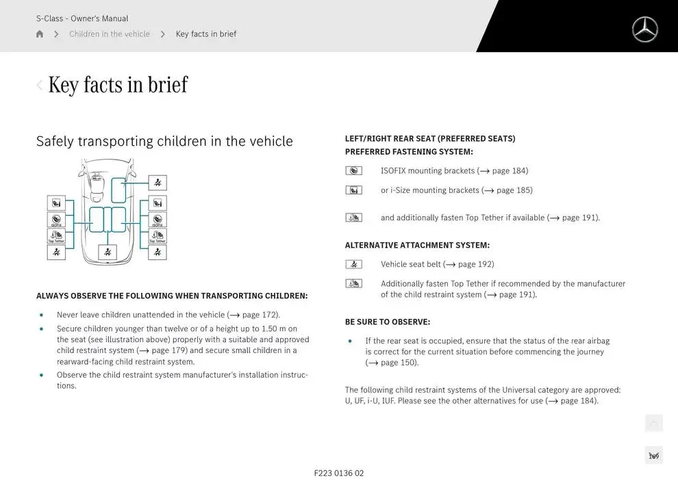 S-Class Saloon Long from 14 January to 30 April 2025 - Offers page 169